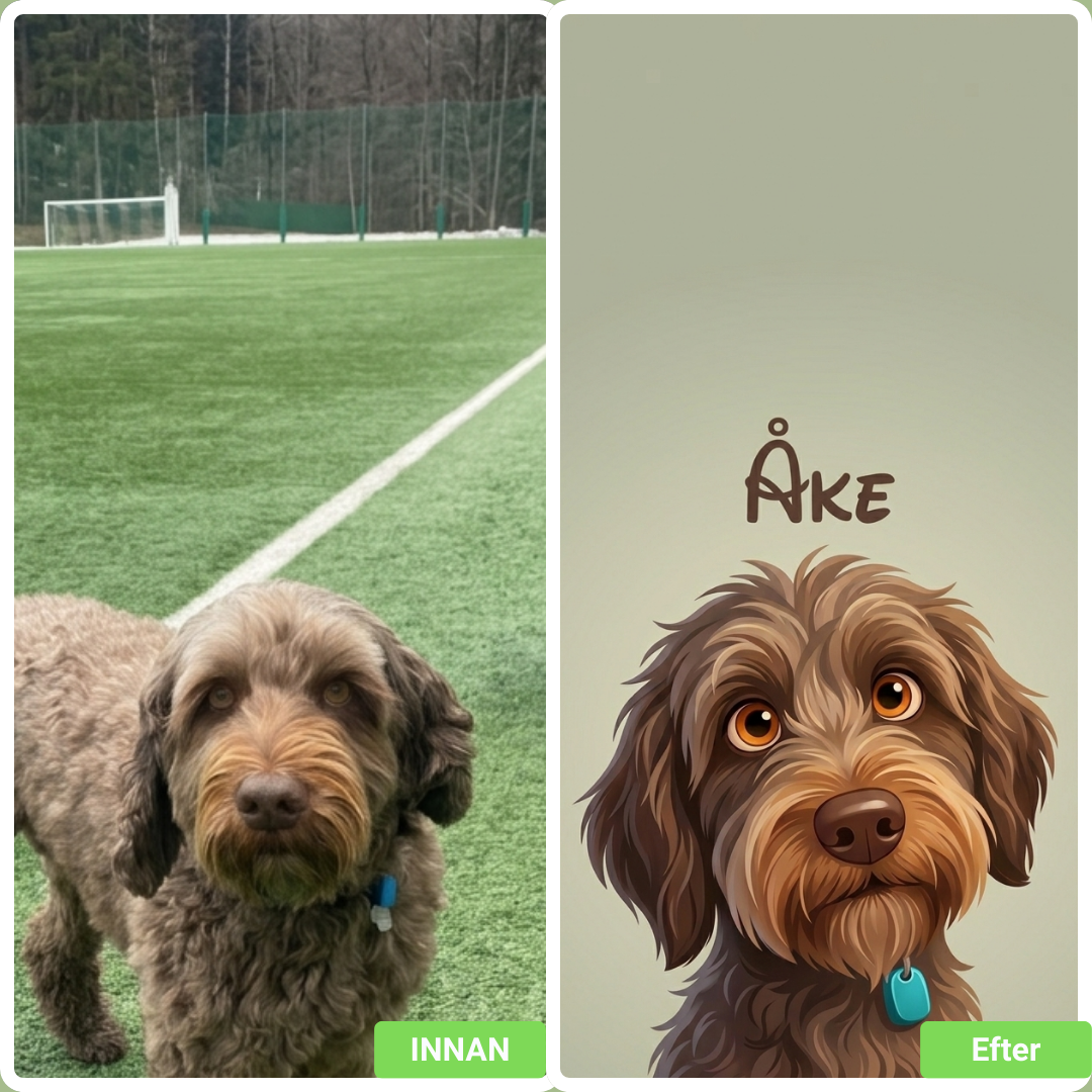 Förvandla ditt husdjur till en Disney-poster