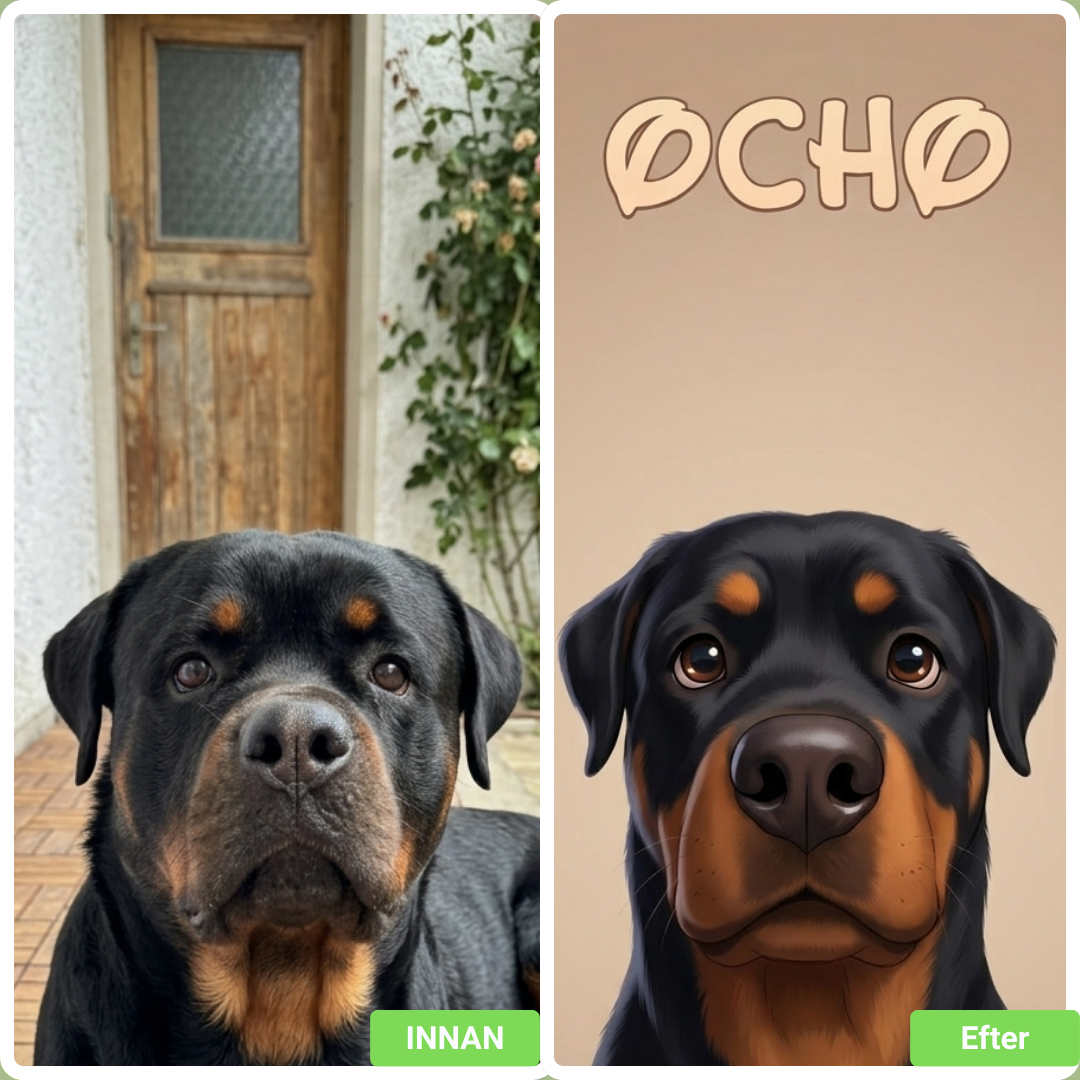 Förvandla ditt husdjur till en Disney-poster