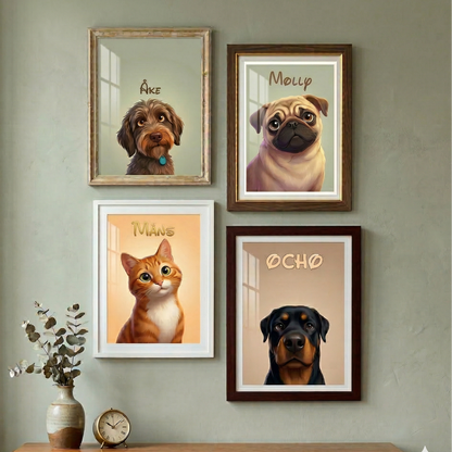 Förvandla ditt husdjur till en Disney-poster