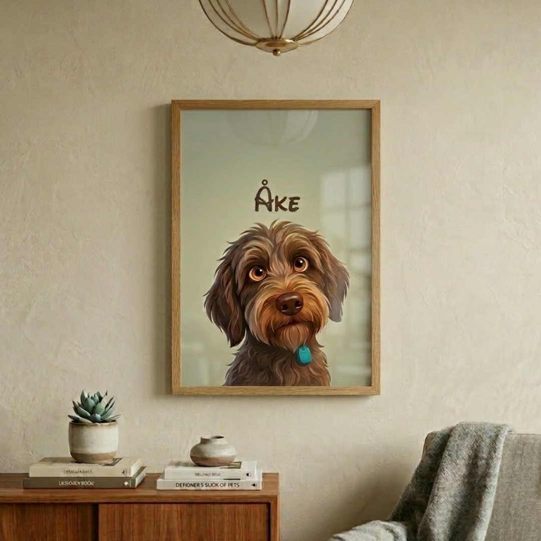 Förvandla ditt husdjur till en Disney-poster